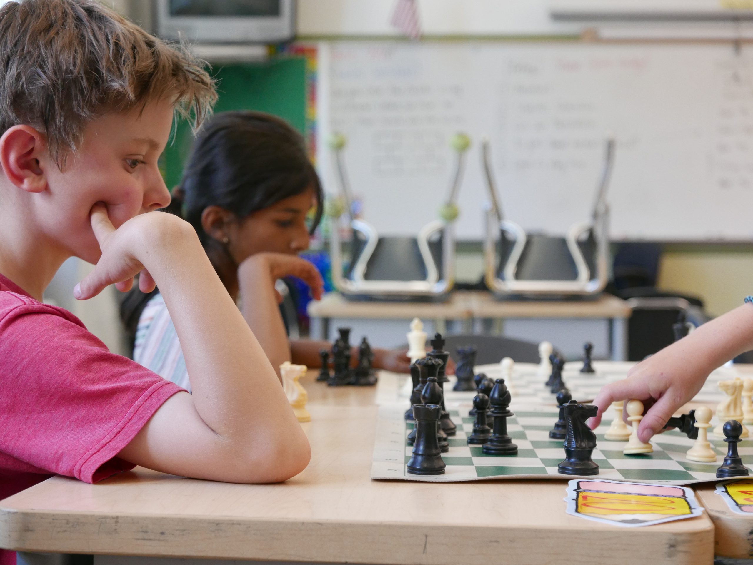 Photograph of Learn to Play Chess during class